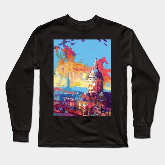 Amsterdam Long Sleeve T-Shirt by mailsoncello